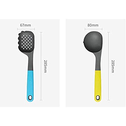 7-Piece Nylon and Silicone Cooking Utensil Set