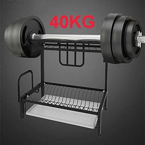 Two-Tier Stainless Steel Dish Drying Rack