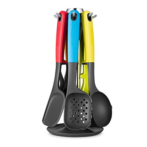 7-Piece Nylon and Silicone Cooking Utensil Set