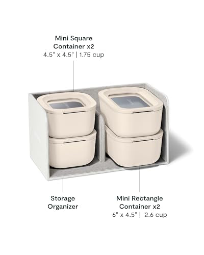 Glass Food Storage Container Set