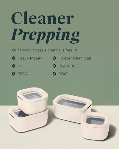 Glass Food Storage Container Set