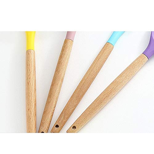 15-Piece Silicone Utensil Set with Storage Holder