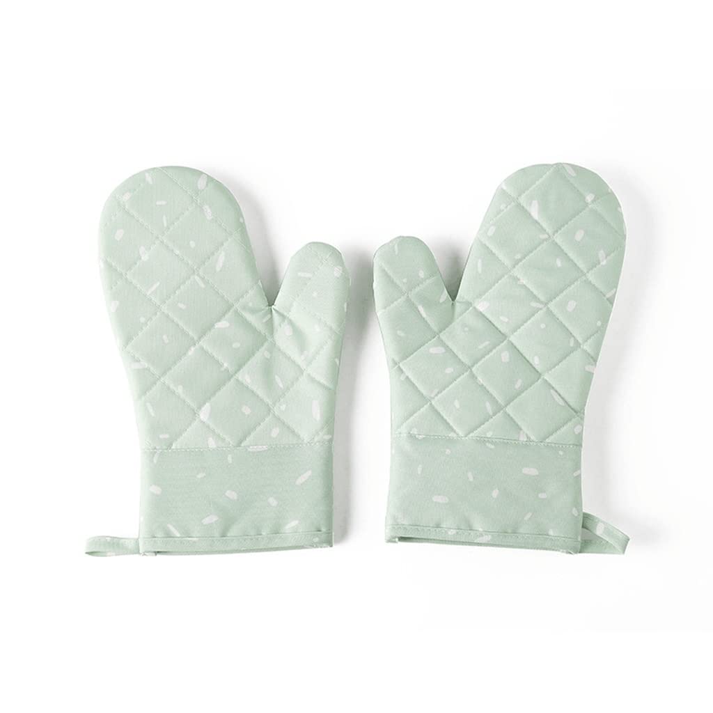 Two-Piece Quilted Oven Mitt Set
