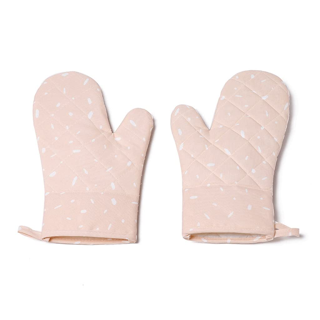 Two-Piece Quilted Oven Mitt Set