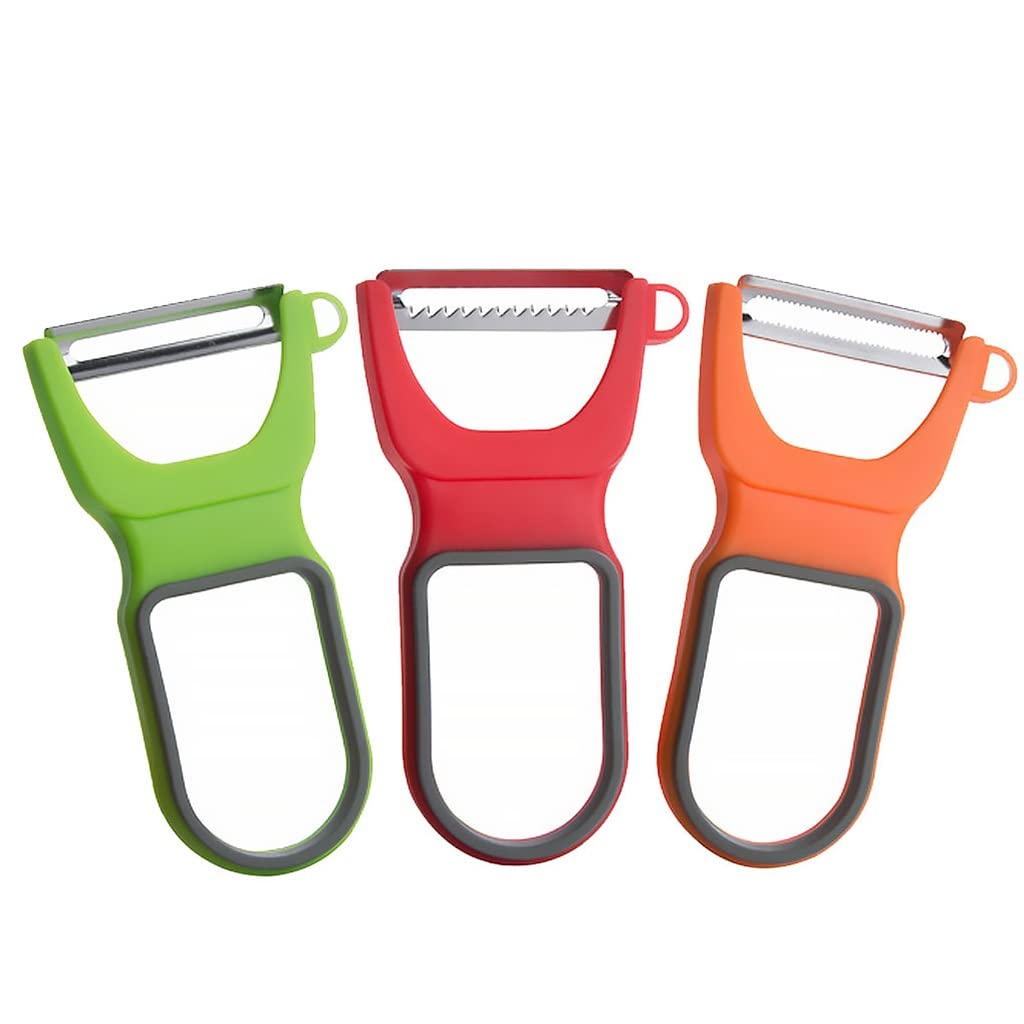 3-Piece Stainless Steel Vegetable Peeler Set