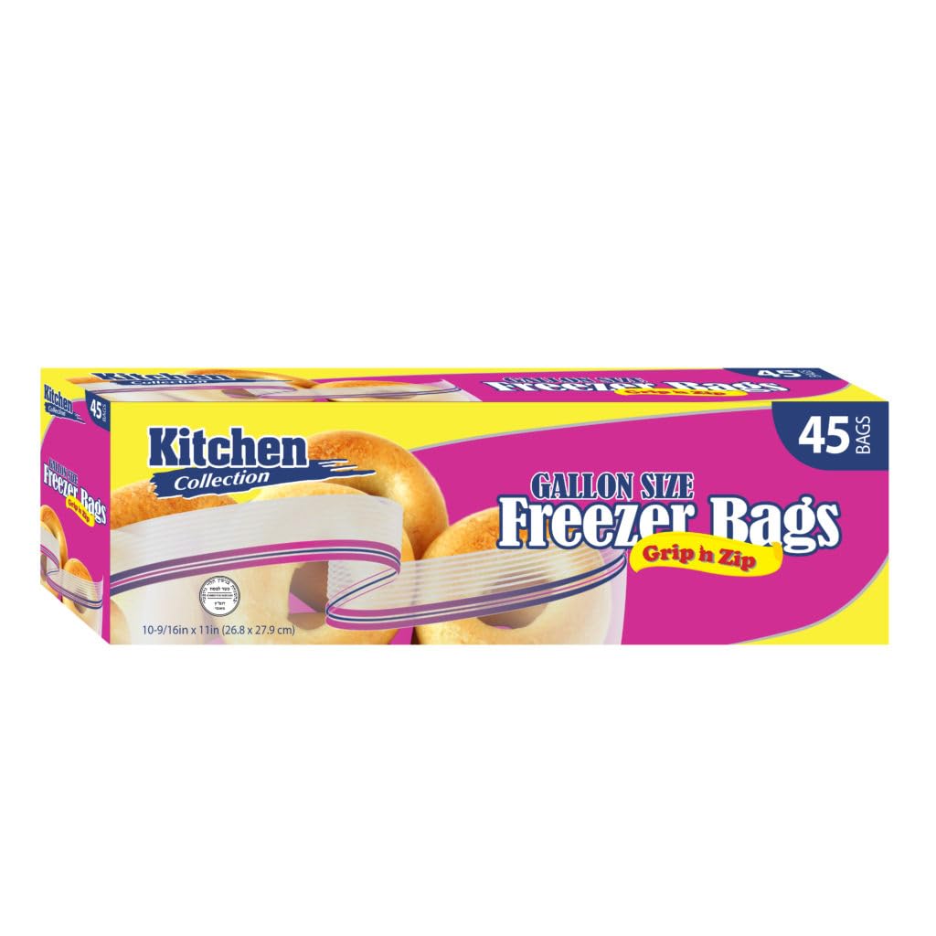 1-Gallon Grip-Seal Storage Bags, Case of 1080