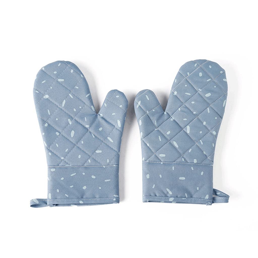 Two-Piece Quilted Oven Mitt Set