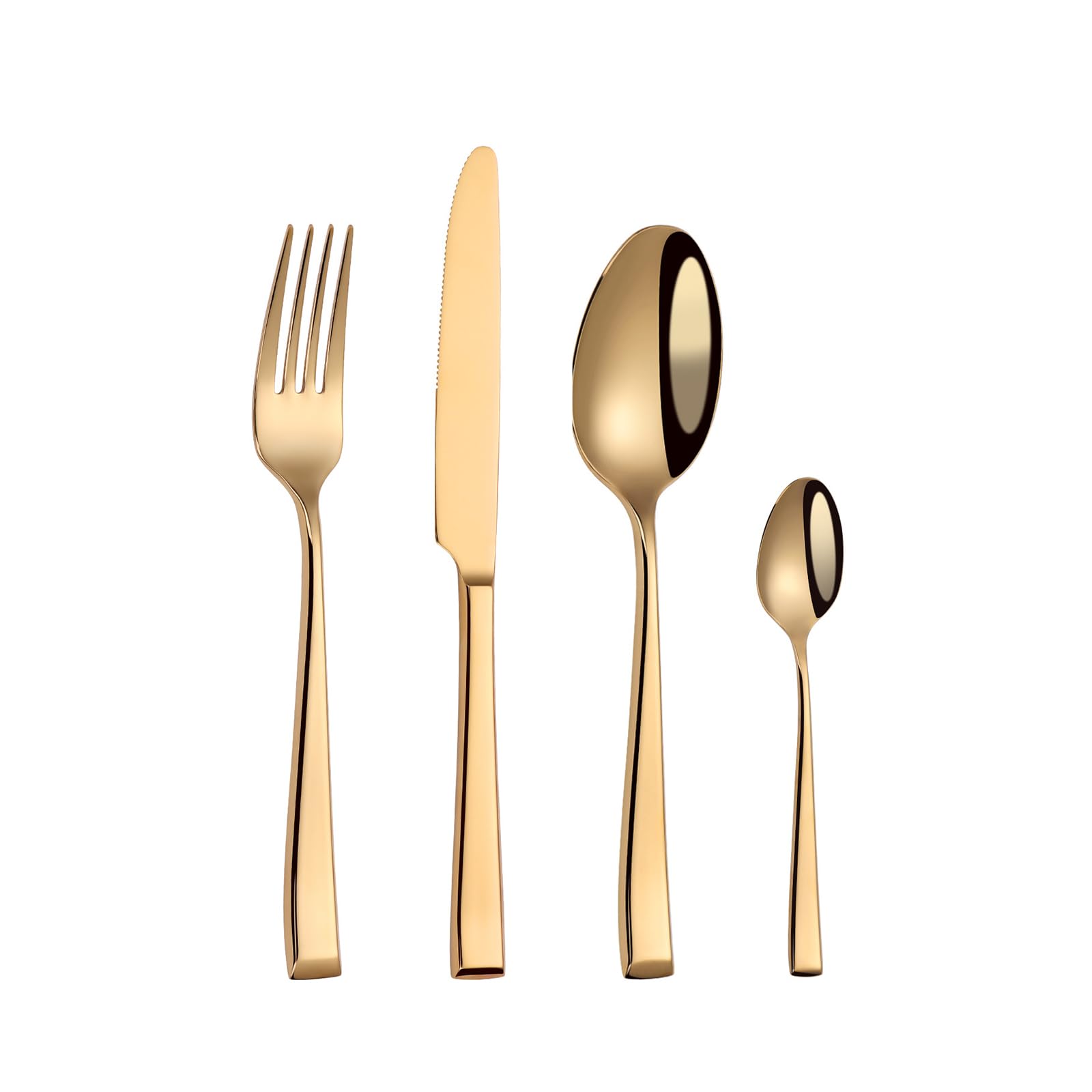 Stainless Steel Flatware Collection for 6 to 18