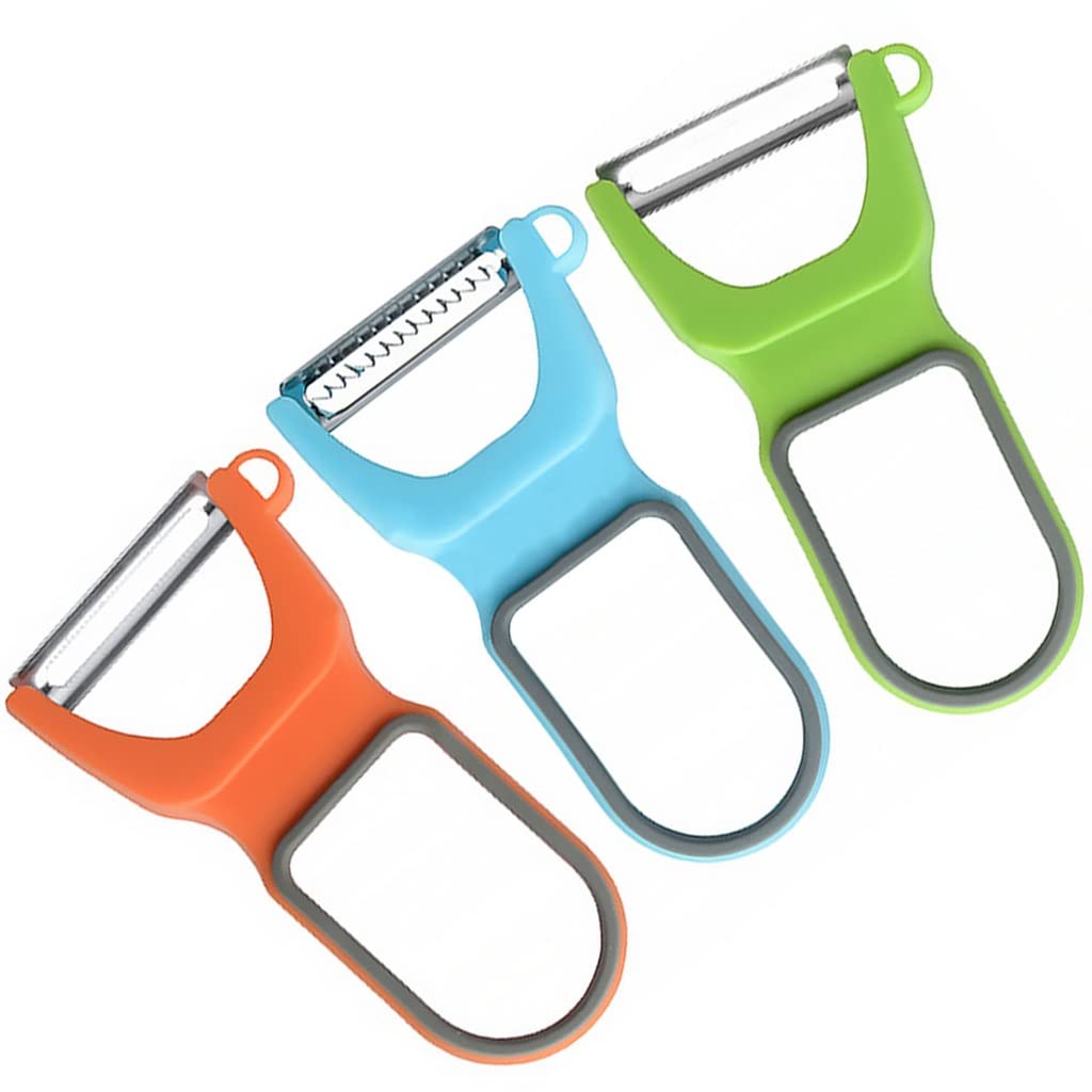 3-Piece Stainless Steel Vegetable Peeler Set