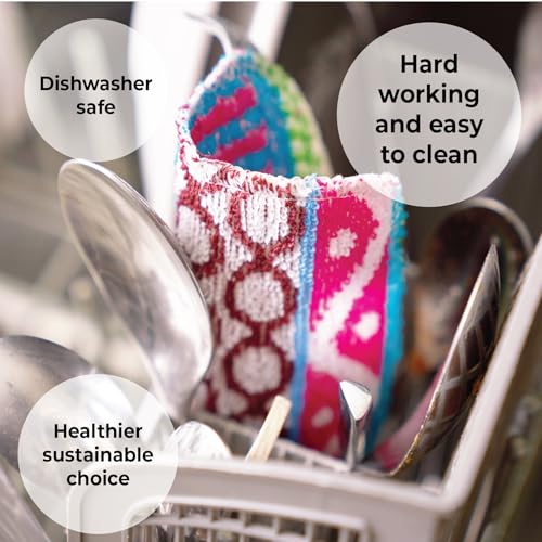 Reusable Non-Scratch Scrub Pad Collection
