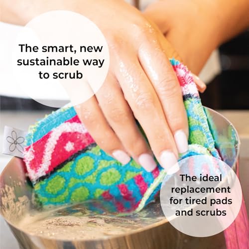 Reusable Non-Scratch Scrub Pad Collection