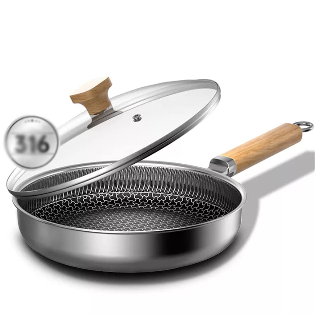 26cm Stainless Steel Frying Pan