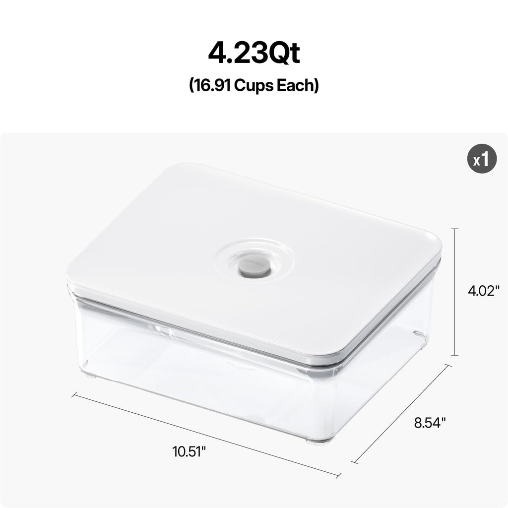 One-Click Airtight Food Storage Container Collection
