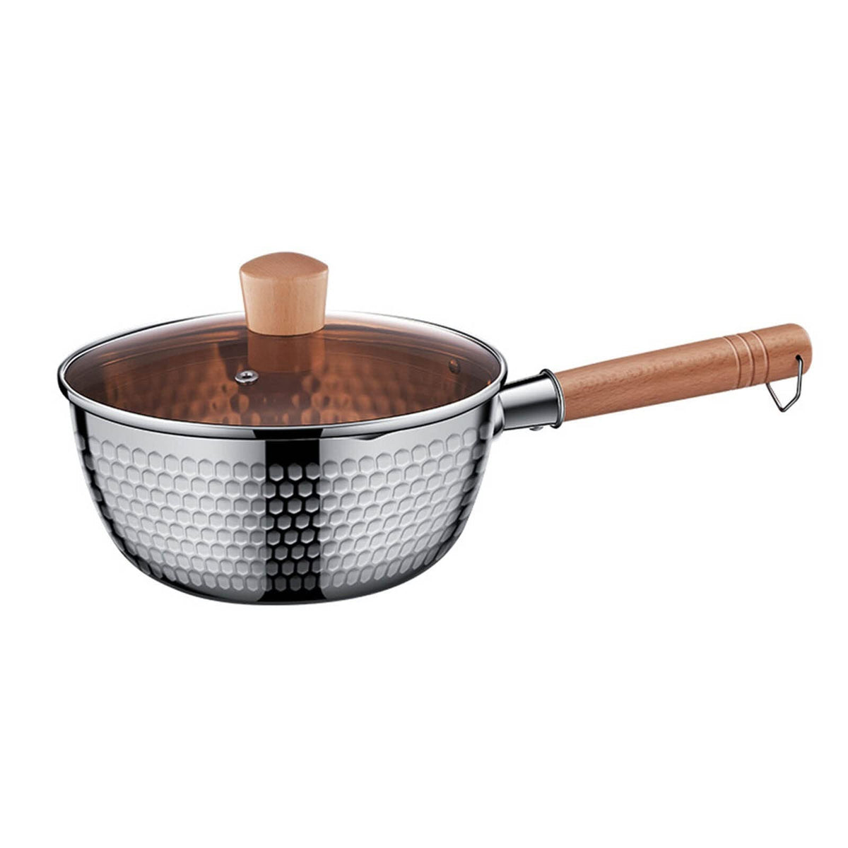 1.8L 304 Stainless Steel Saucepan with Pour Spout