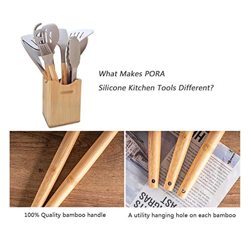 14-Piece Silicone Kitchen Utensil Set