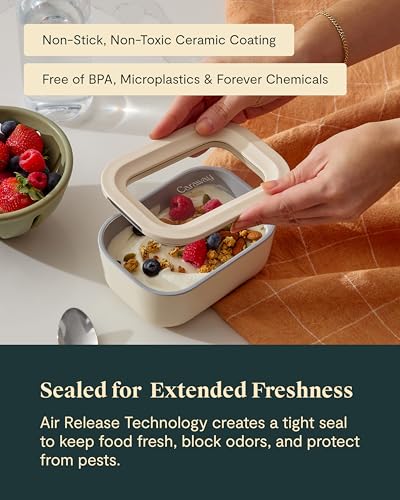 Glass Food Storage Container Set