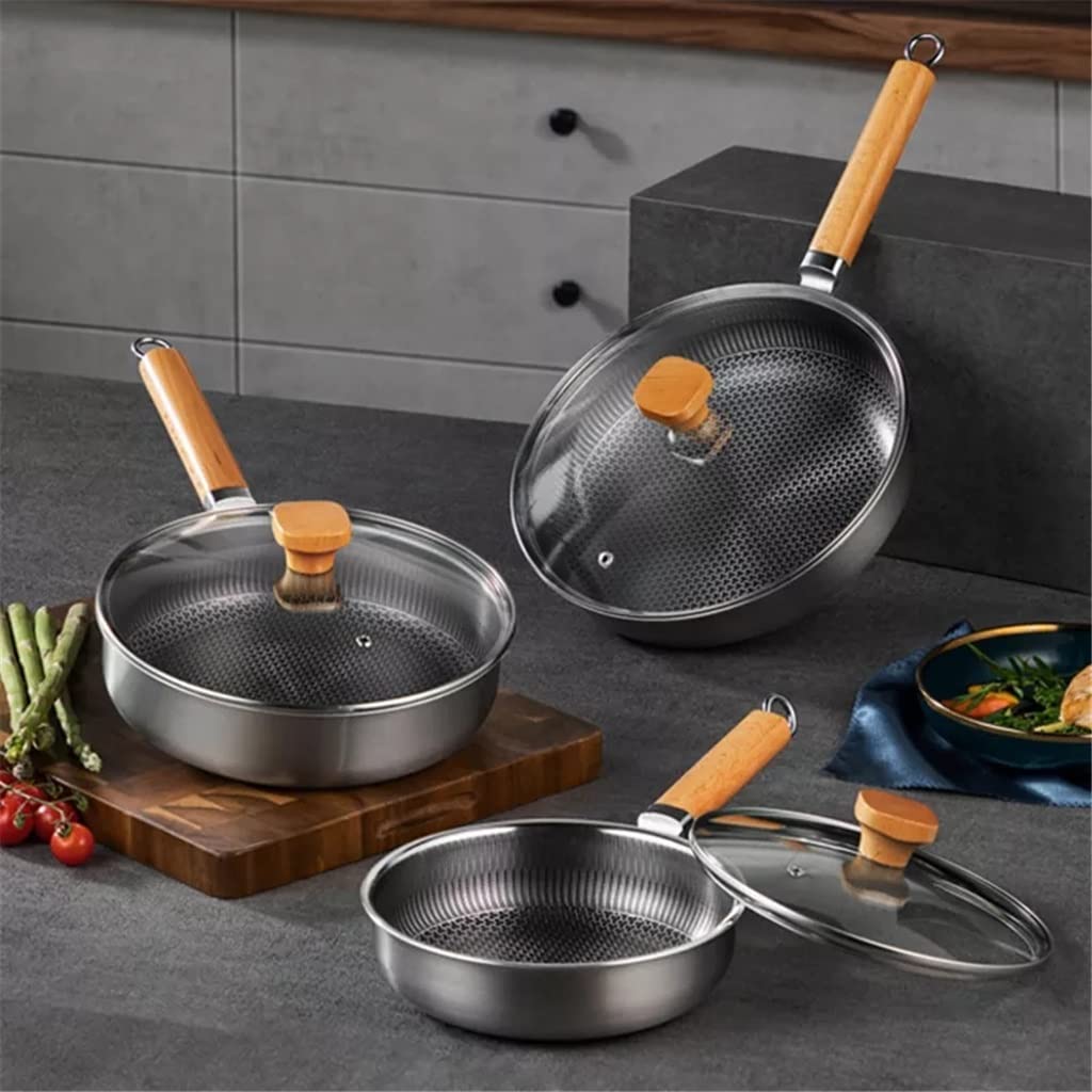 26cm Stainless Steel Frying Pan