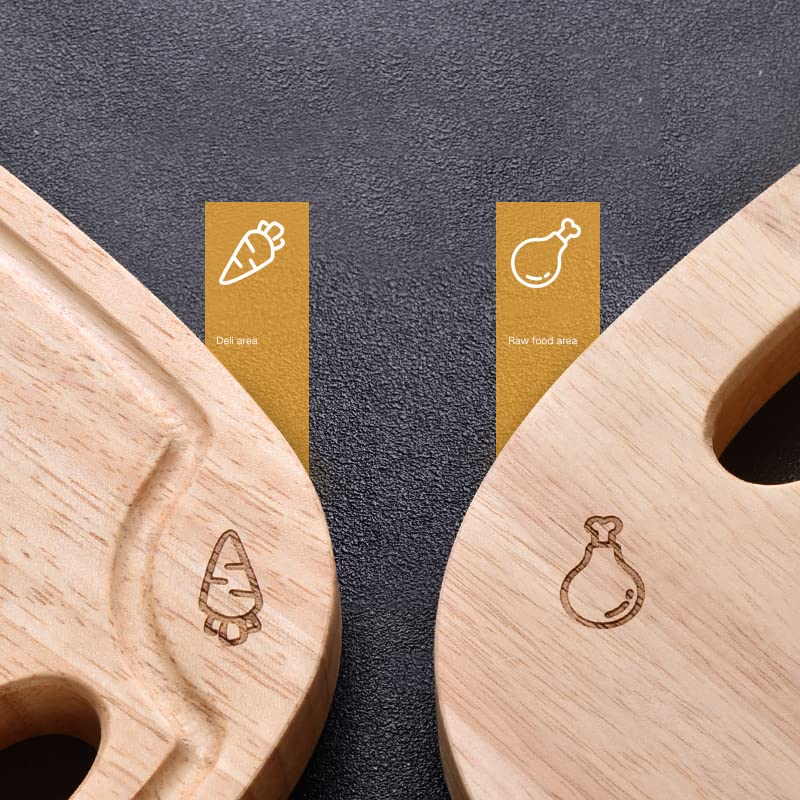 Rectangular Wood Cutting and Serving Board