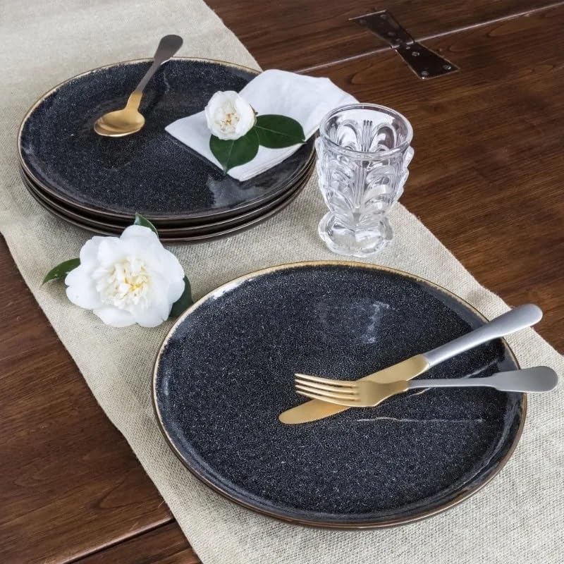 16-Piece Celadon Dinnerware Set for Four