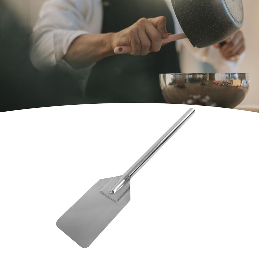 Extra-Long Stainless Steel Mixing Spatula