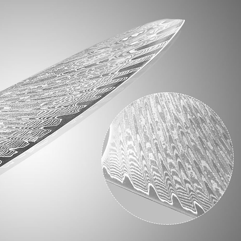 9-Piece 67-Layer Damascus Kitchen Knife Set