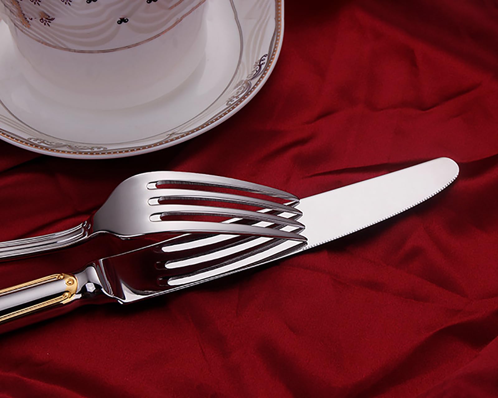 Stainless Steel Flatware Set Collection