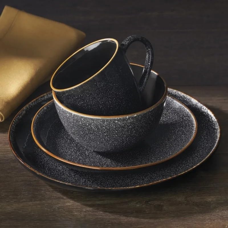 16-Piece Celadon Dinnerware Set for Four