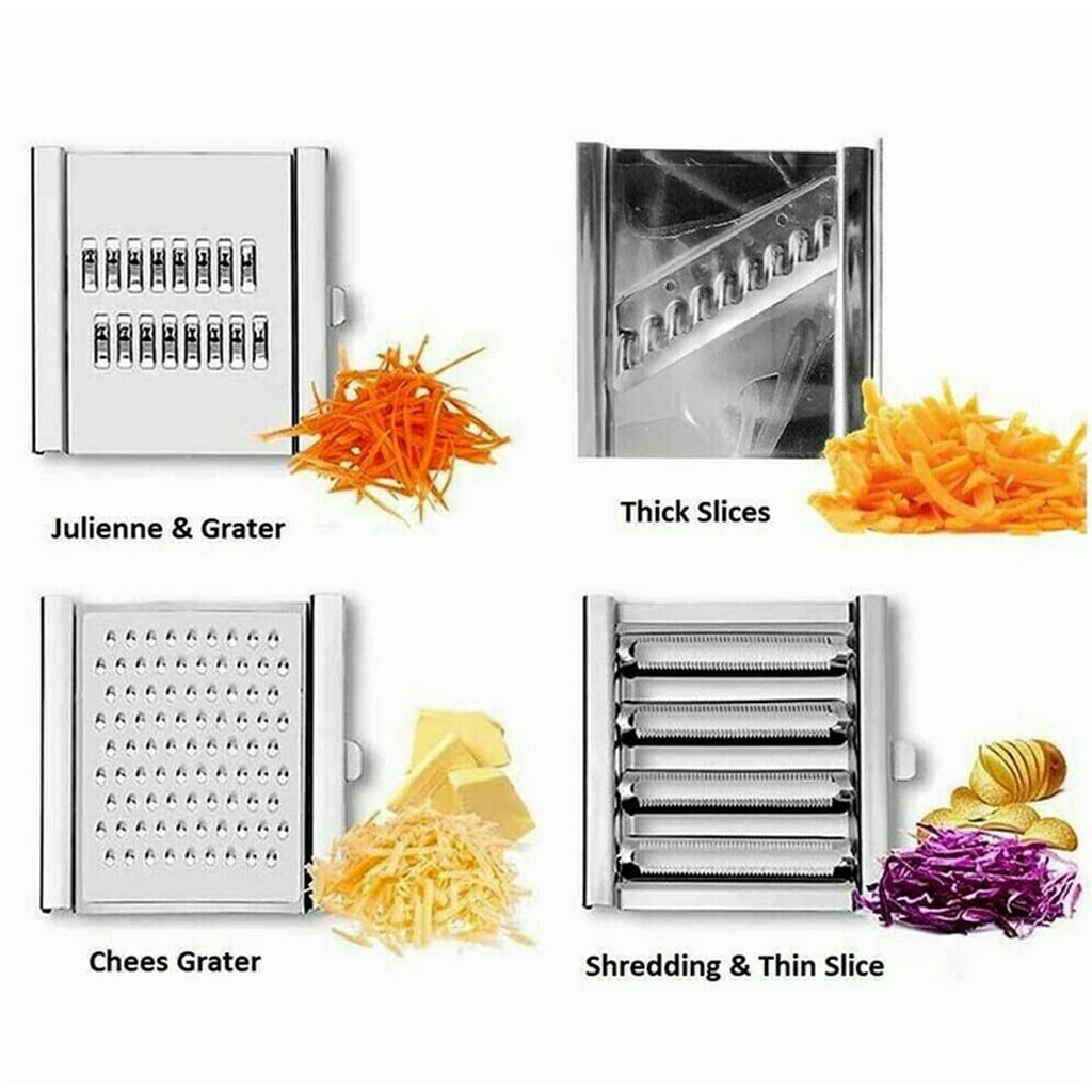 Adjustable Stainless Steel Vegetable Slicer and Grater