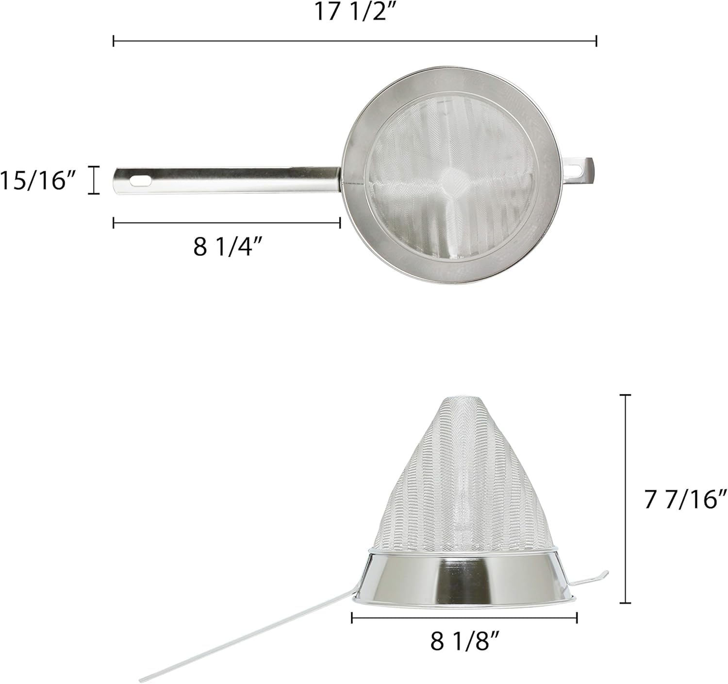Fine-Mesh Bouillon Strainer