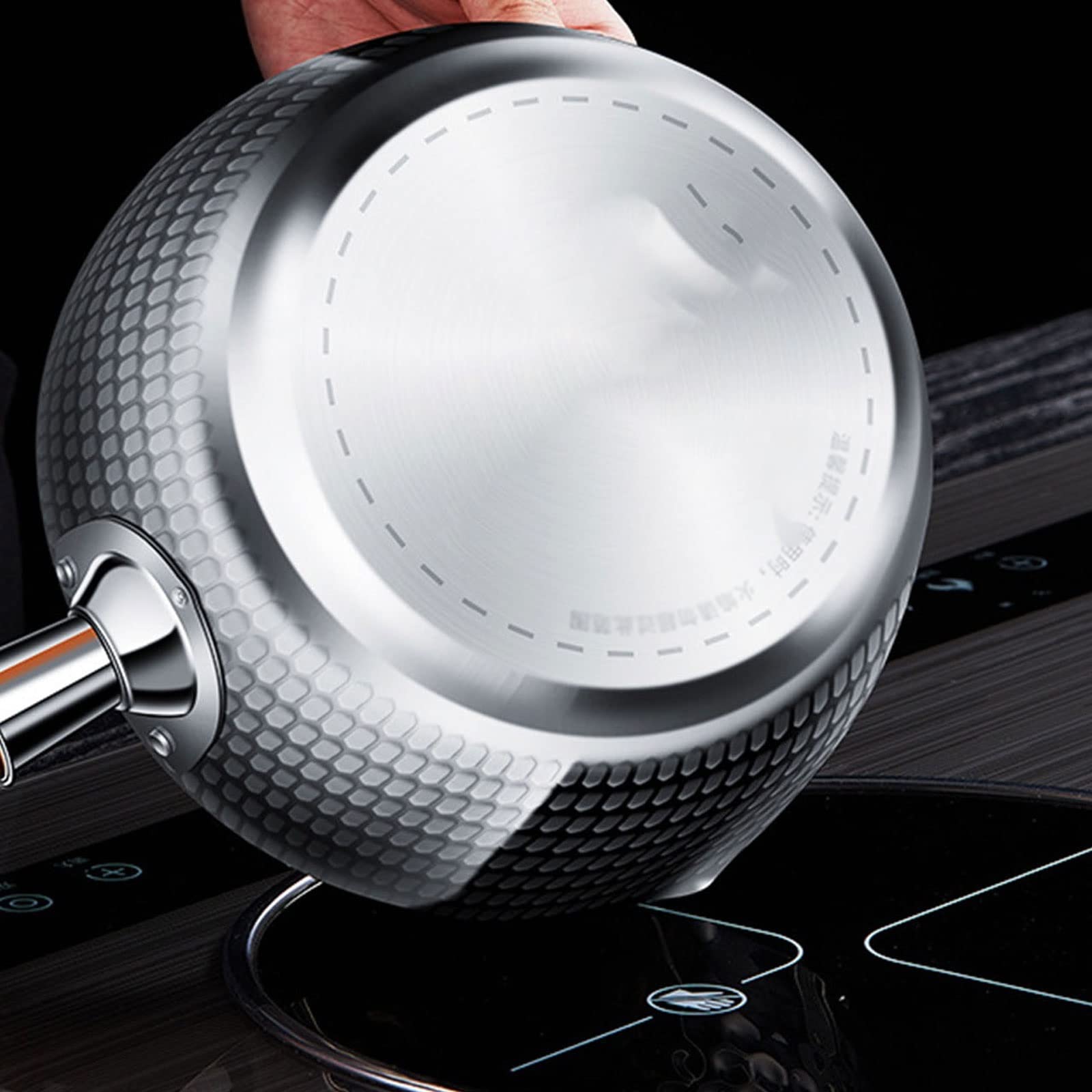1.8L 304 Stainless Steel Saucepan with Pour Spout