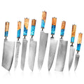 9-Piece 67-Layer Damascus Kitchen Knife Set