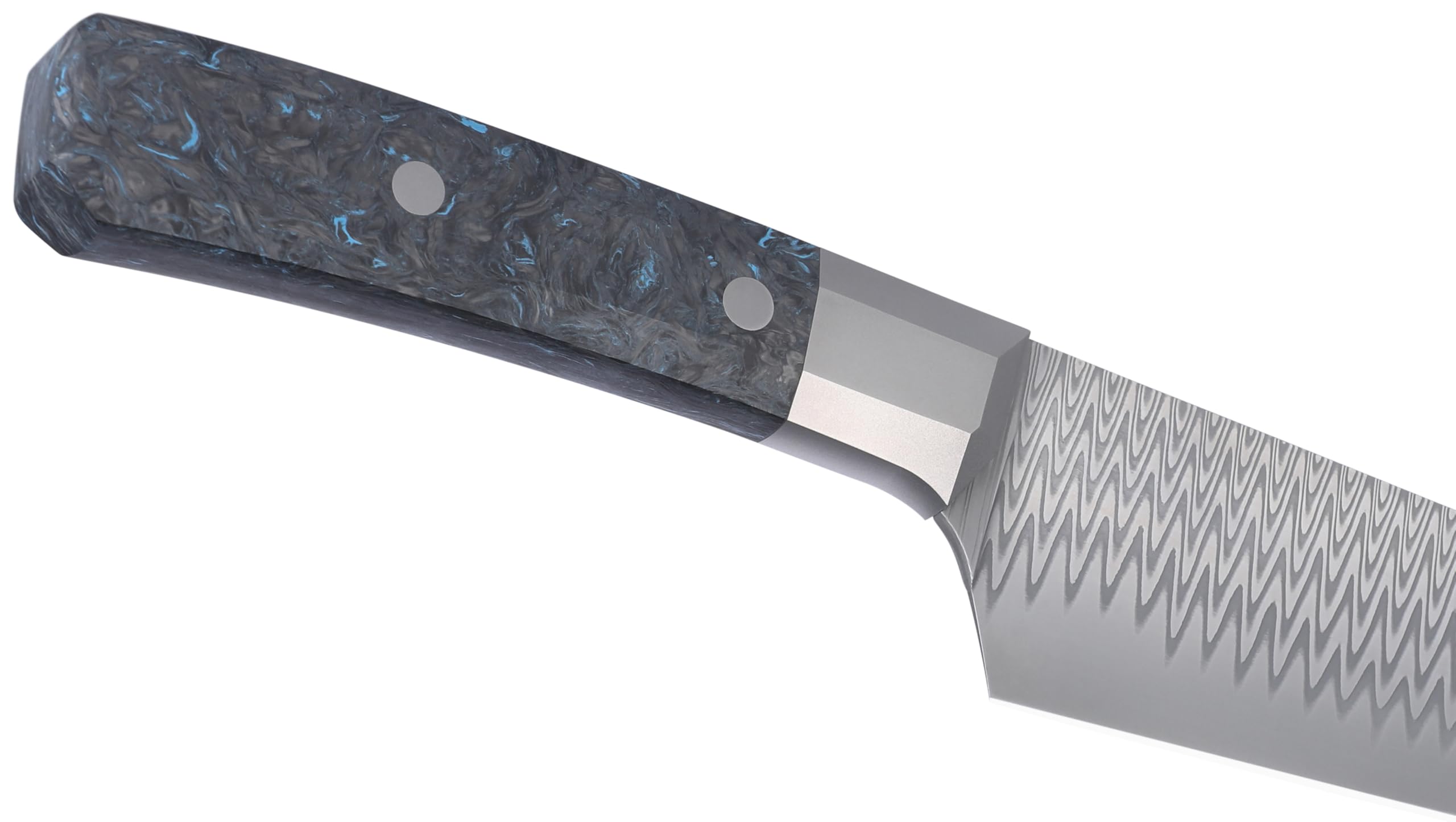Damascus Utility and Chef Knife Collection