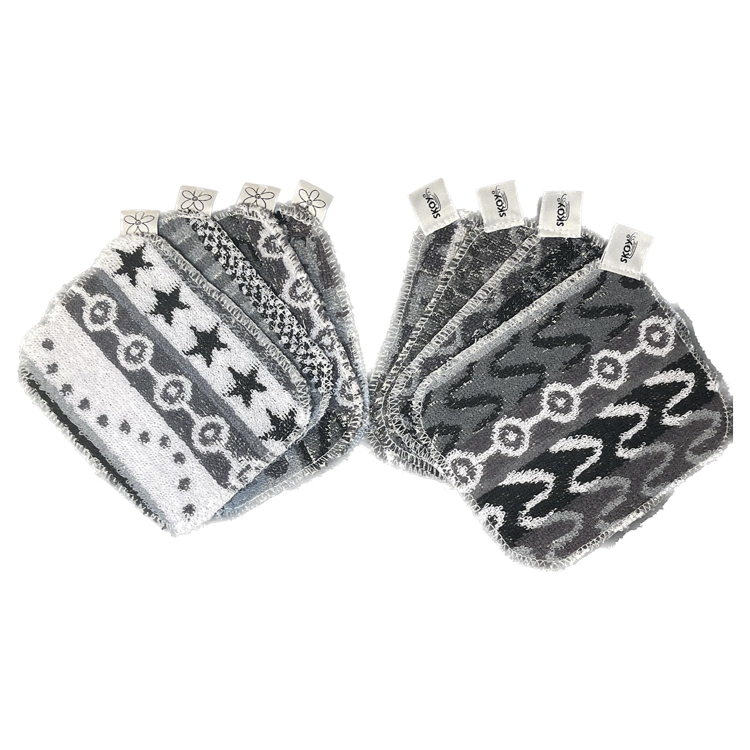 Reusable Non-Scratch Scrub Pad Collection