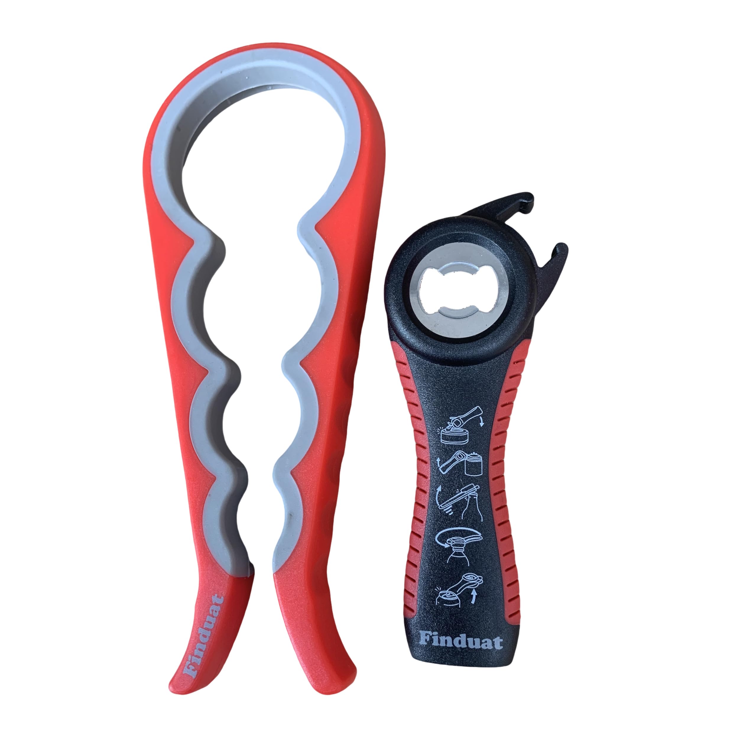 Four-Function Jar, Can and Bottle Opener Set