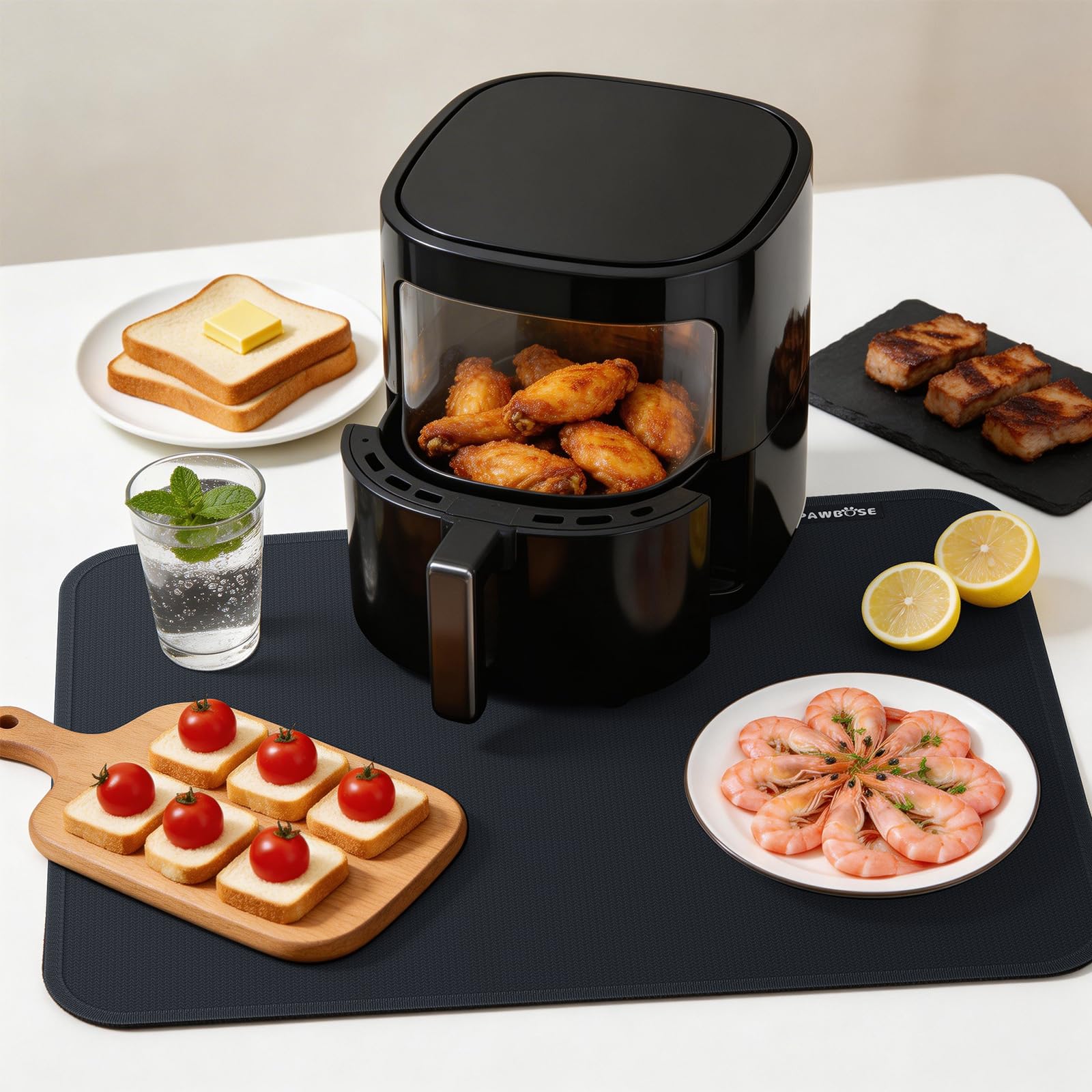 Heat-Resistant Countertop Appliance Mat Collection