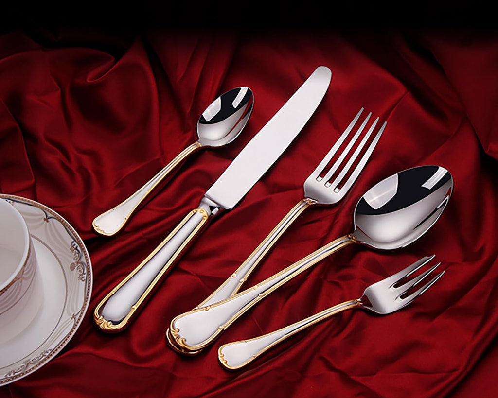 Stainless Steel Flatware Set Collection