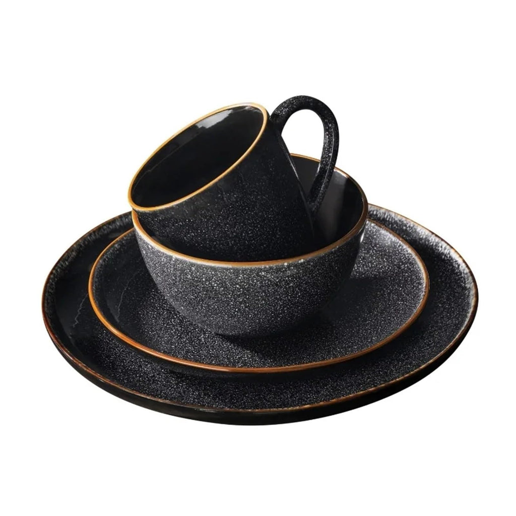 16-Piece Celadon Dinnerware Set for Four