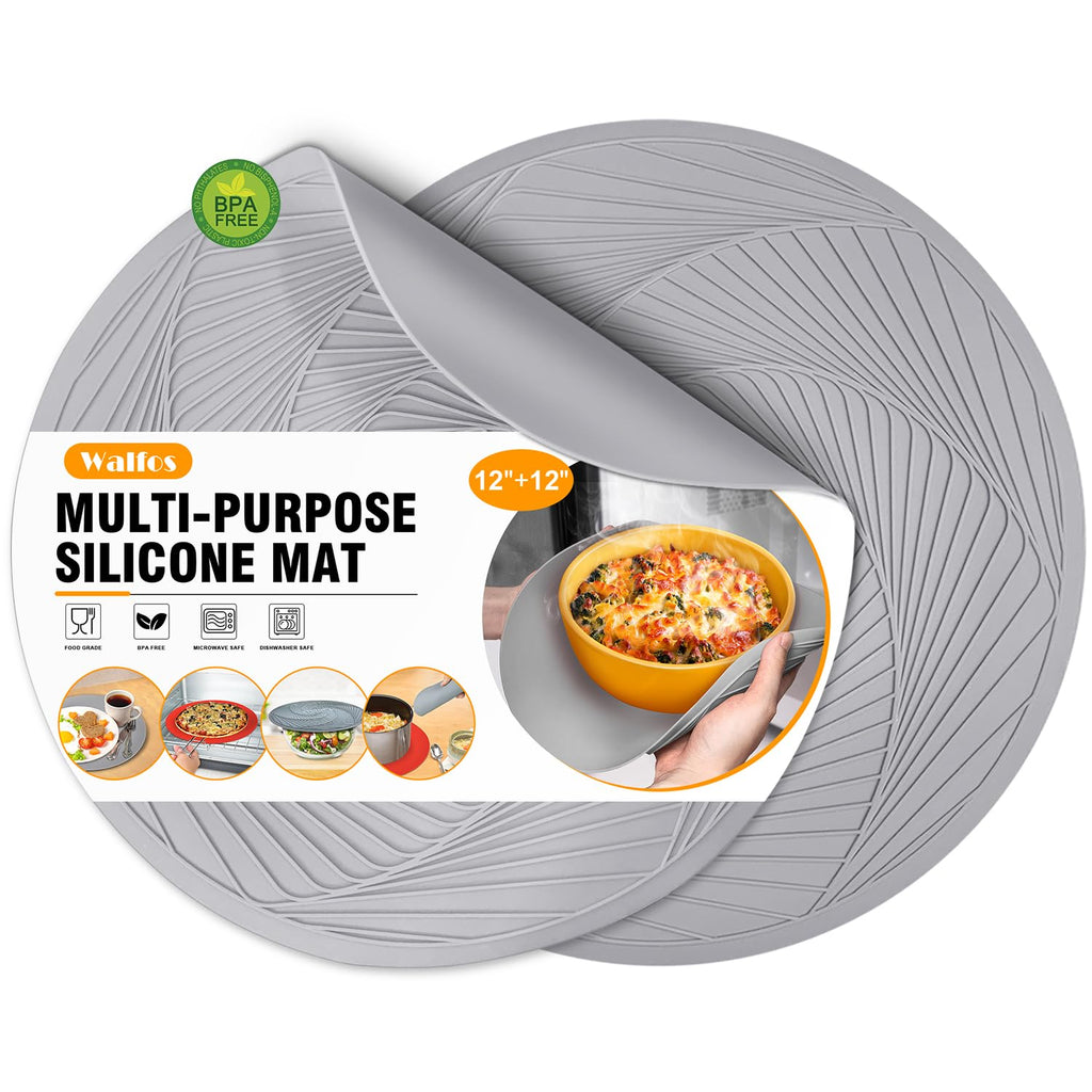 Heat-Resistant Silicone Trivet Collection