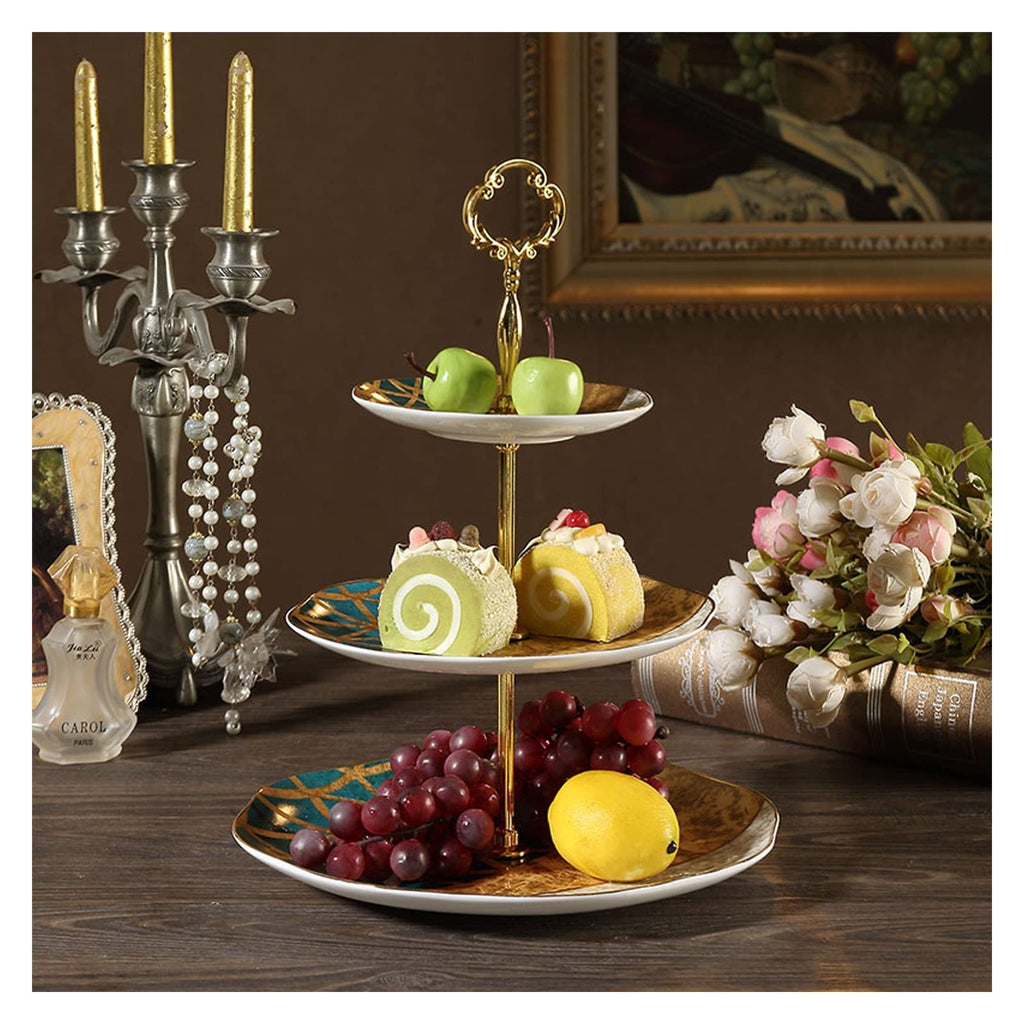 Three-Tier Afternoon Tea Serving Stand