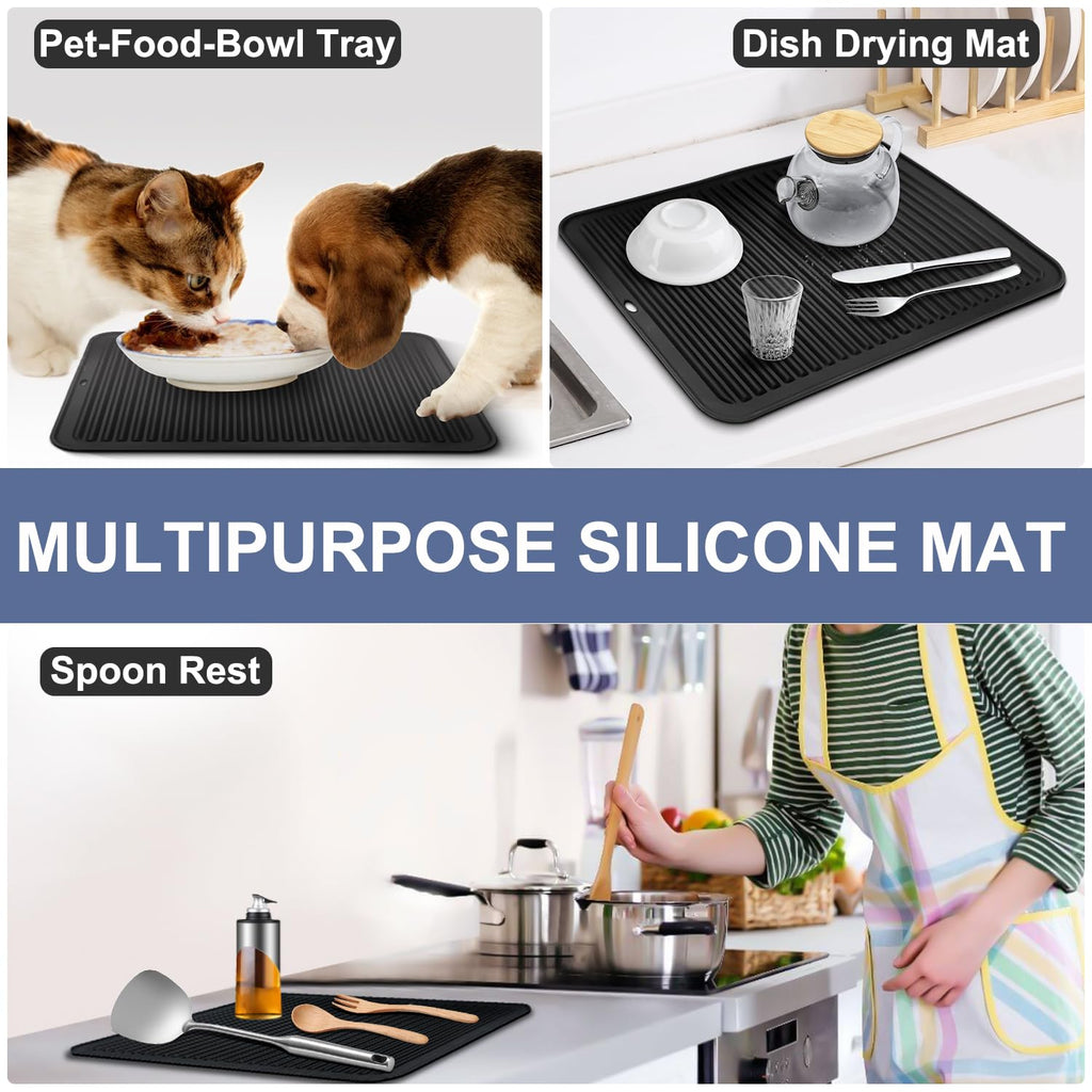 Heat-Resistant Silicone Trivet Collection
