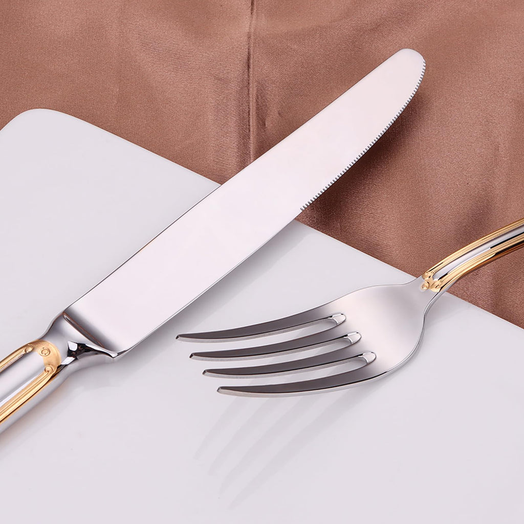 Stainless Steel Flatware Set Collection
