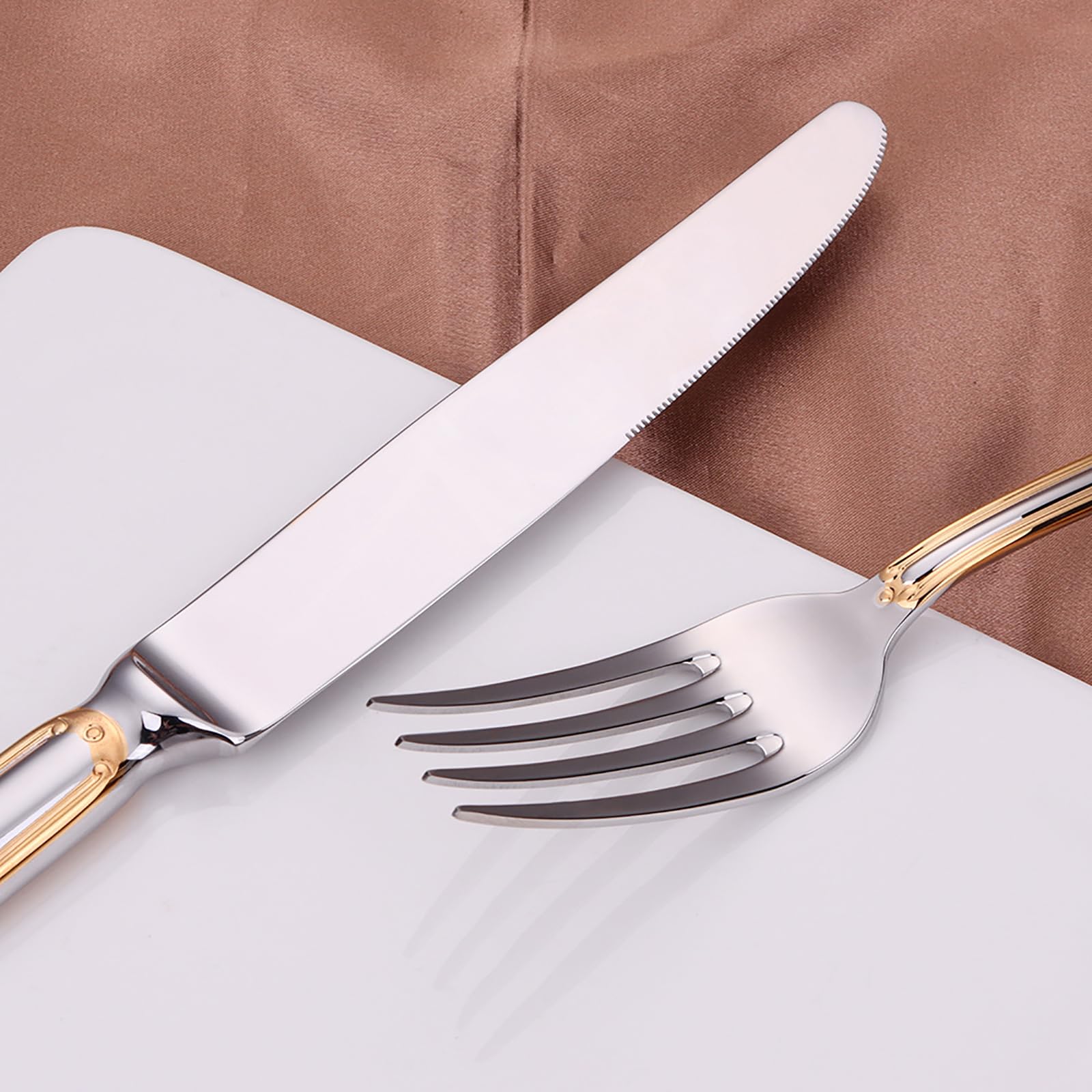 Stainless Steel Flatware Set Collection