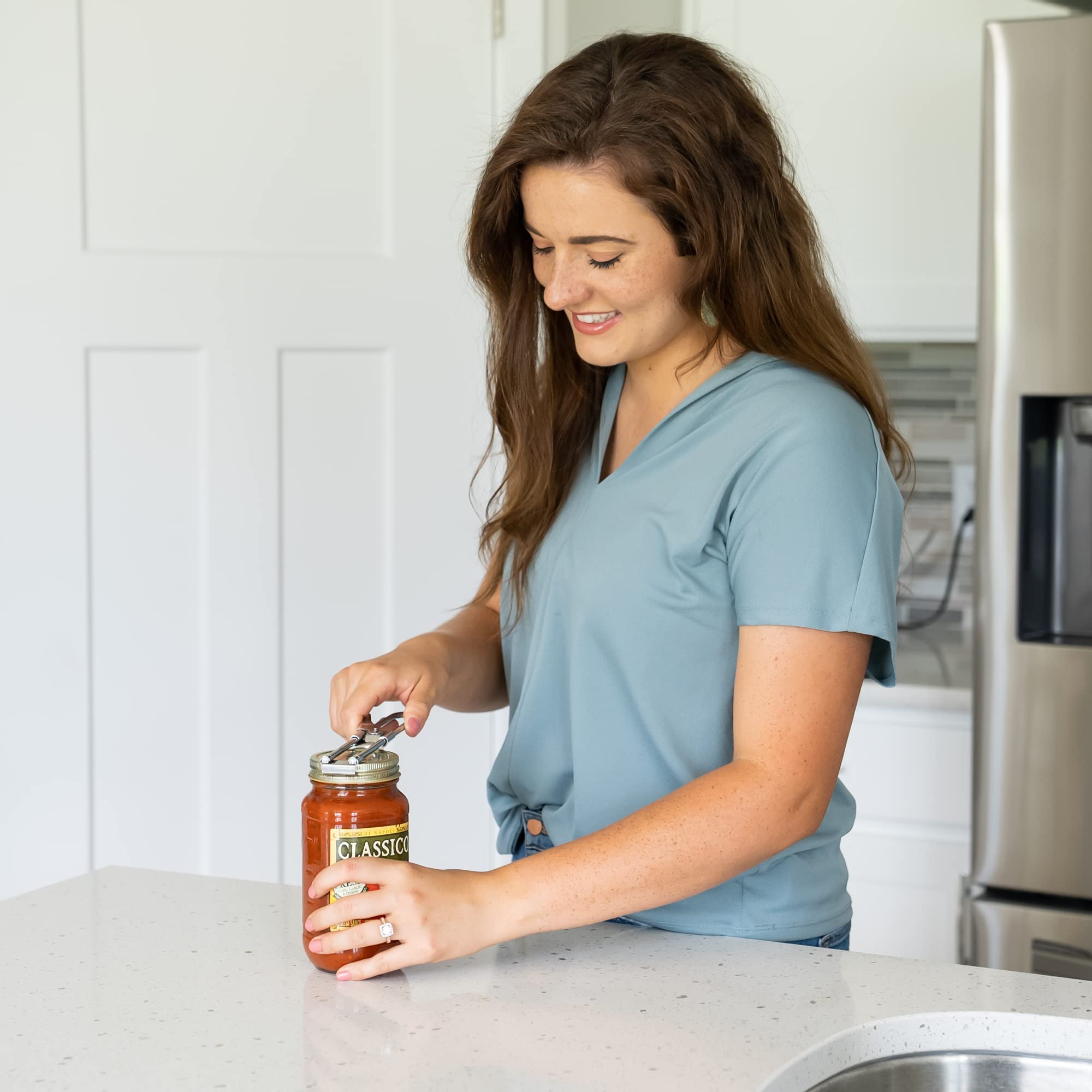 Adjustable Stainless Steel Jar Opener Set