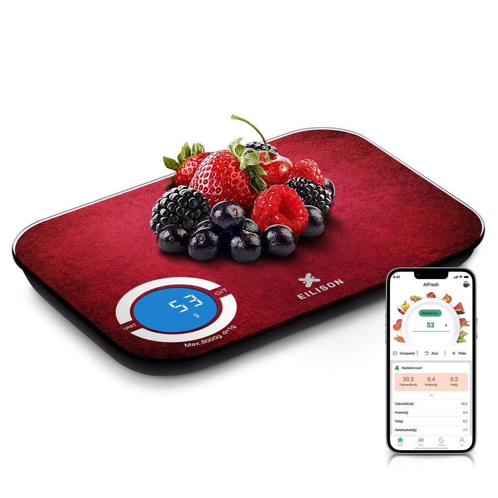 Bluetooth Nutrition Food Scale with TFT Display