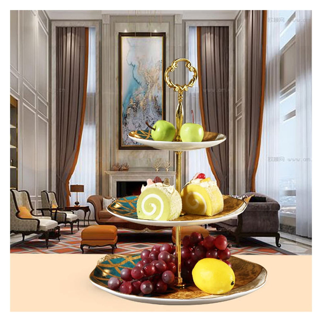 Three-Tier Afternoon Tea Serving Stand