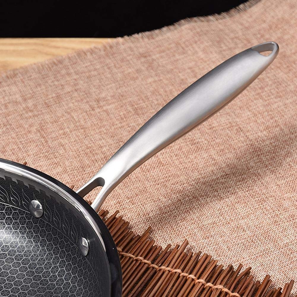 Three-Layer 304 Stainless Steel Frying Pan