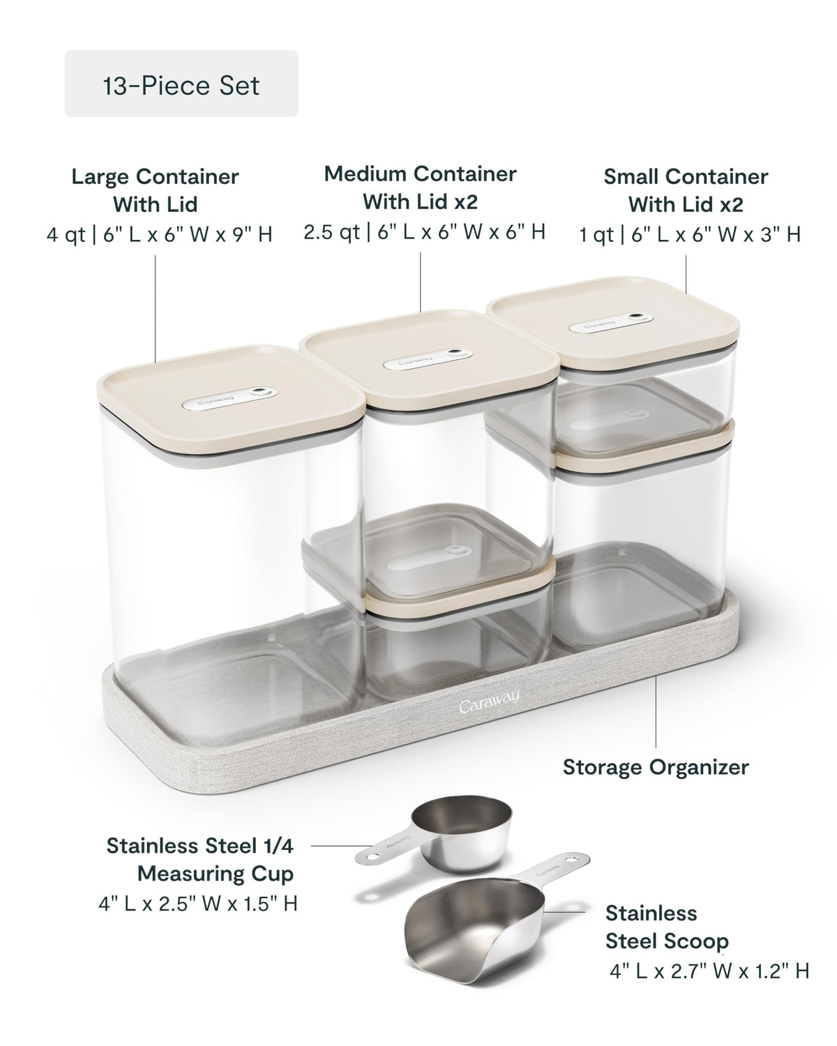 Airtight Glass Food Storage Container Collection