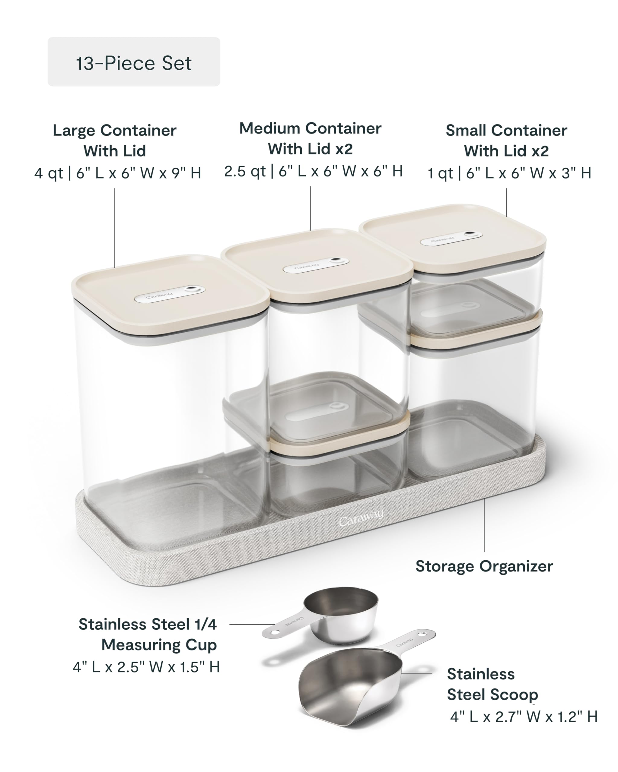 Airtight Glass Food Storage Container Collection