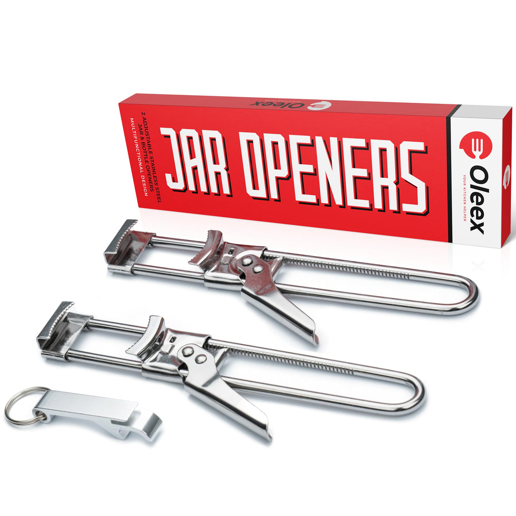 Adjustable Stainless Steel Jar Opener Set