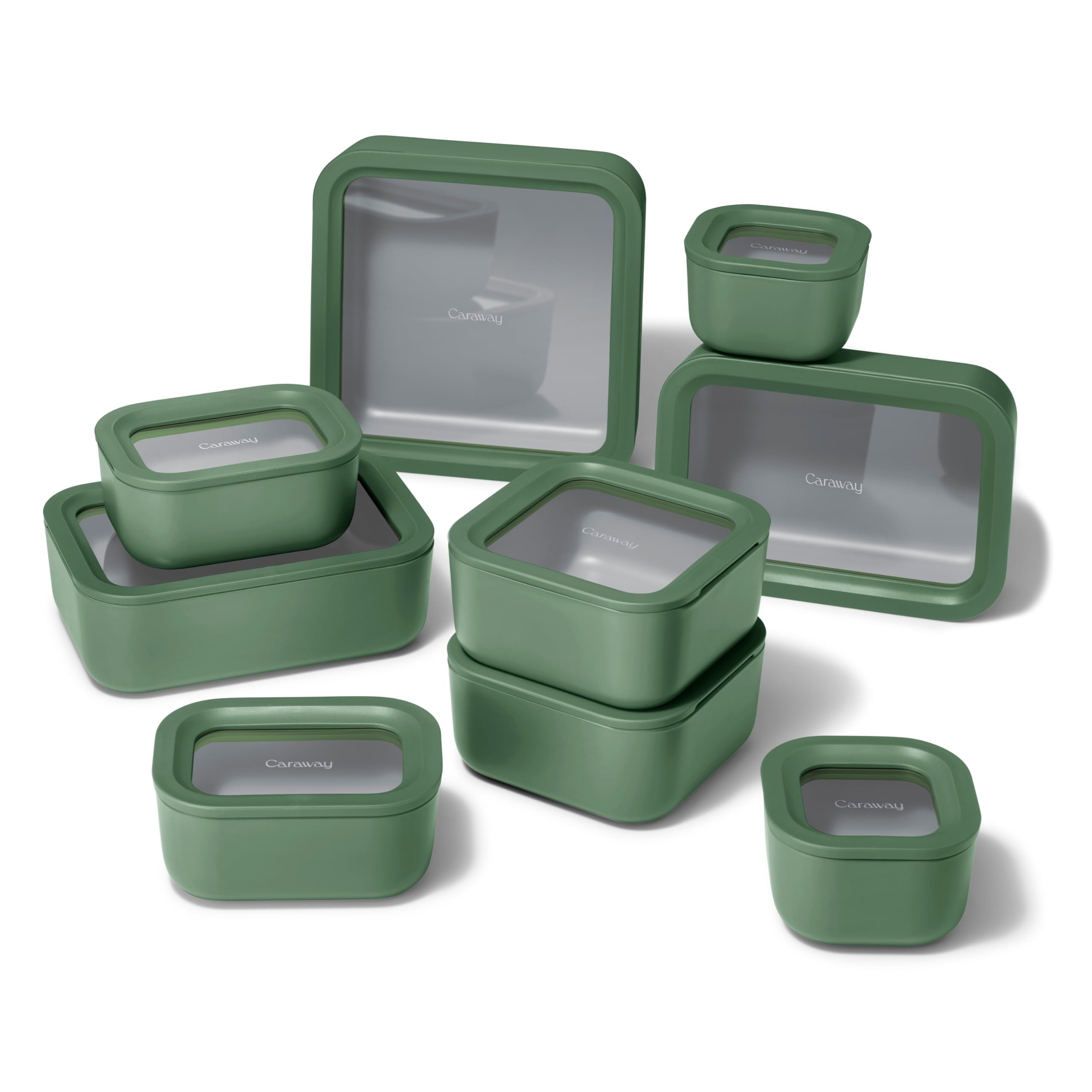 Glass Food Storage Container Set